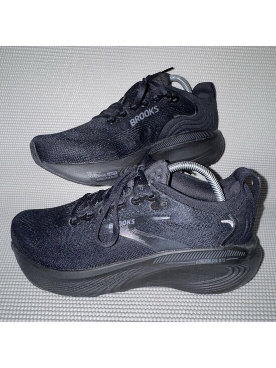 Brooks Adrenaline GTS 25 Black Mens Athletic Running Shoes Sneakers Size 7.5 4E main image 8